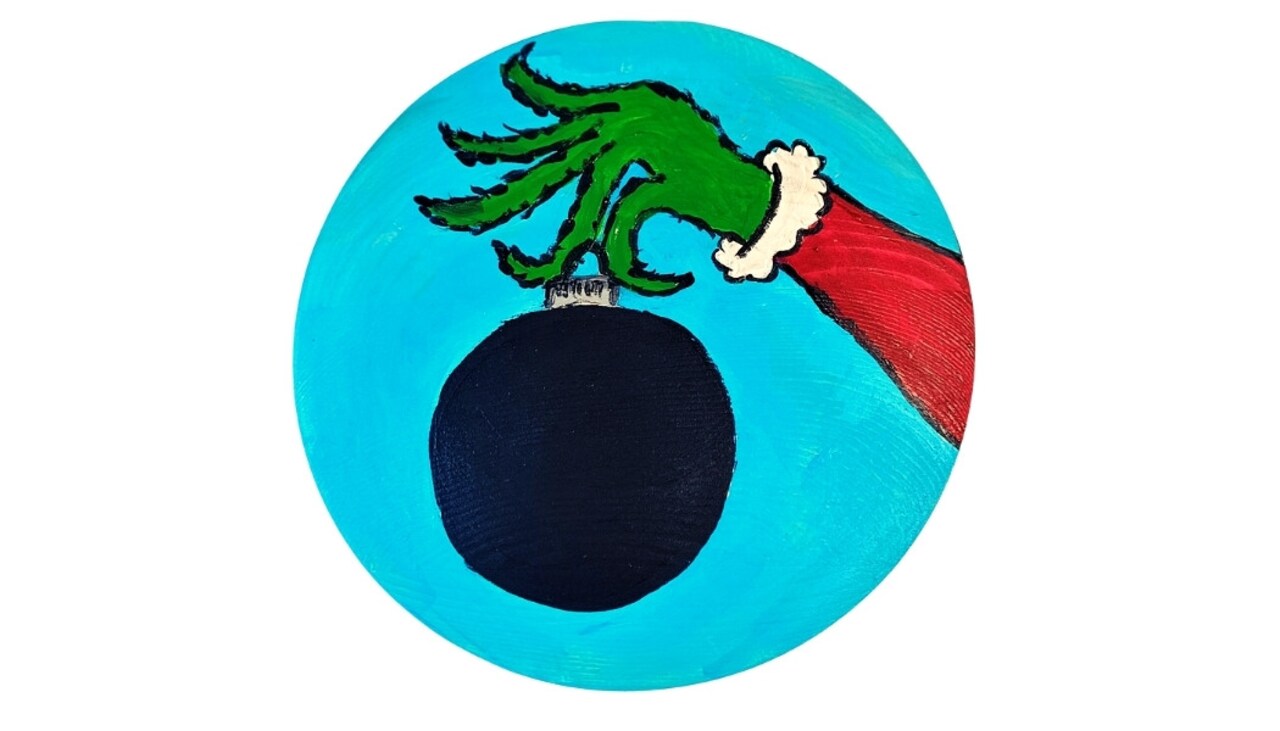 Christmas Paint Kit - Christmas Countdown Tabletop Trinket Box Painting Kit & Video Lesson, Art Gift Set, DIY Christmas Craft, Beginner Painting, Paint At Home, Paint Party